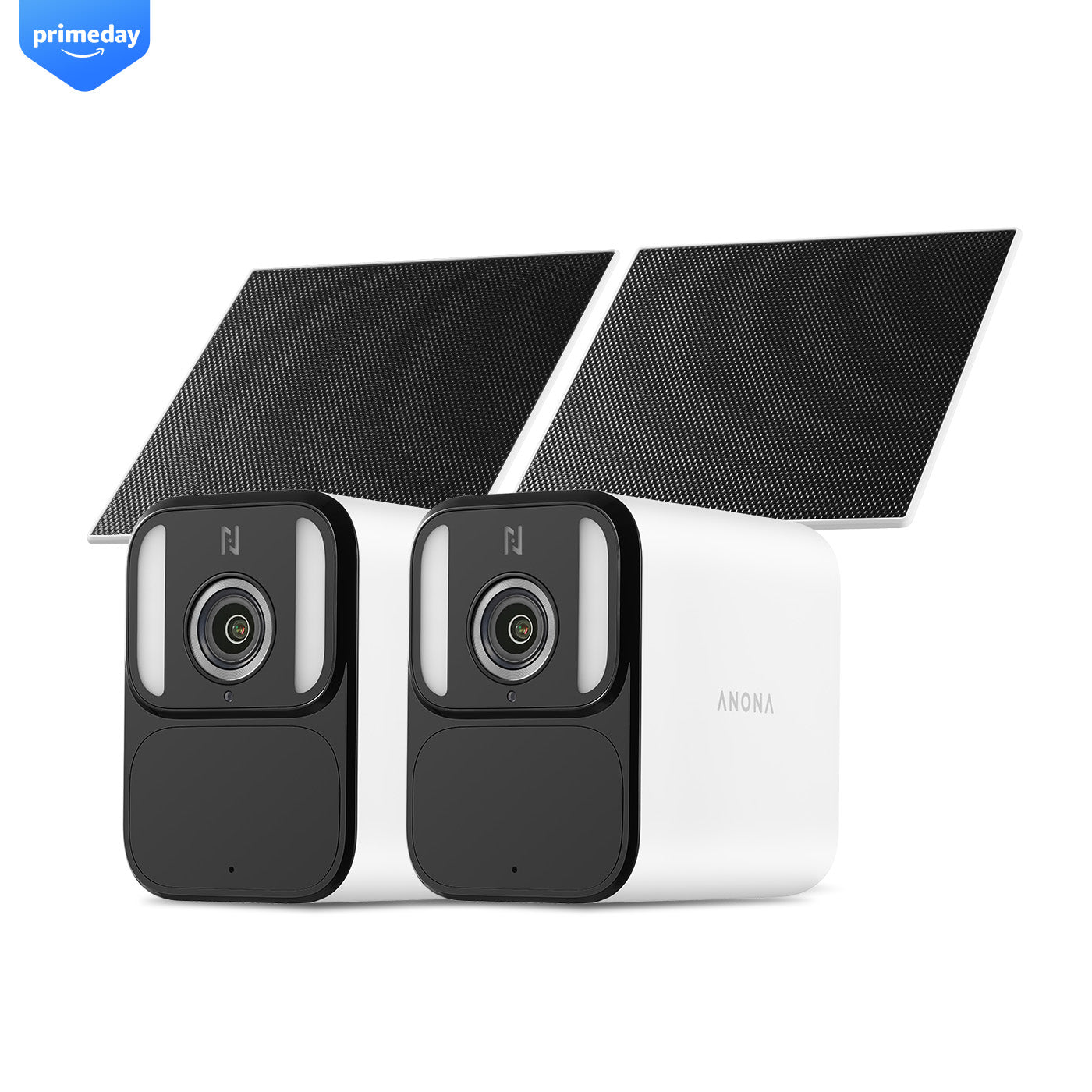 Anona Lucio 2.5K 4MP QHD AI Solar/Battery Powered Security Camera