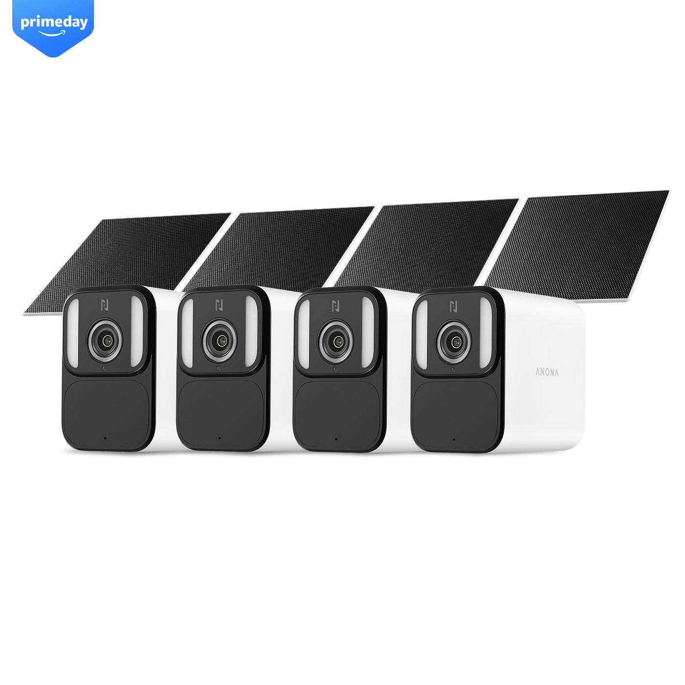 Anona Lucio 2.5K 4MP QHD AI Solar/Battery Powered Security Camera