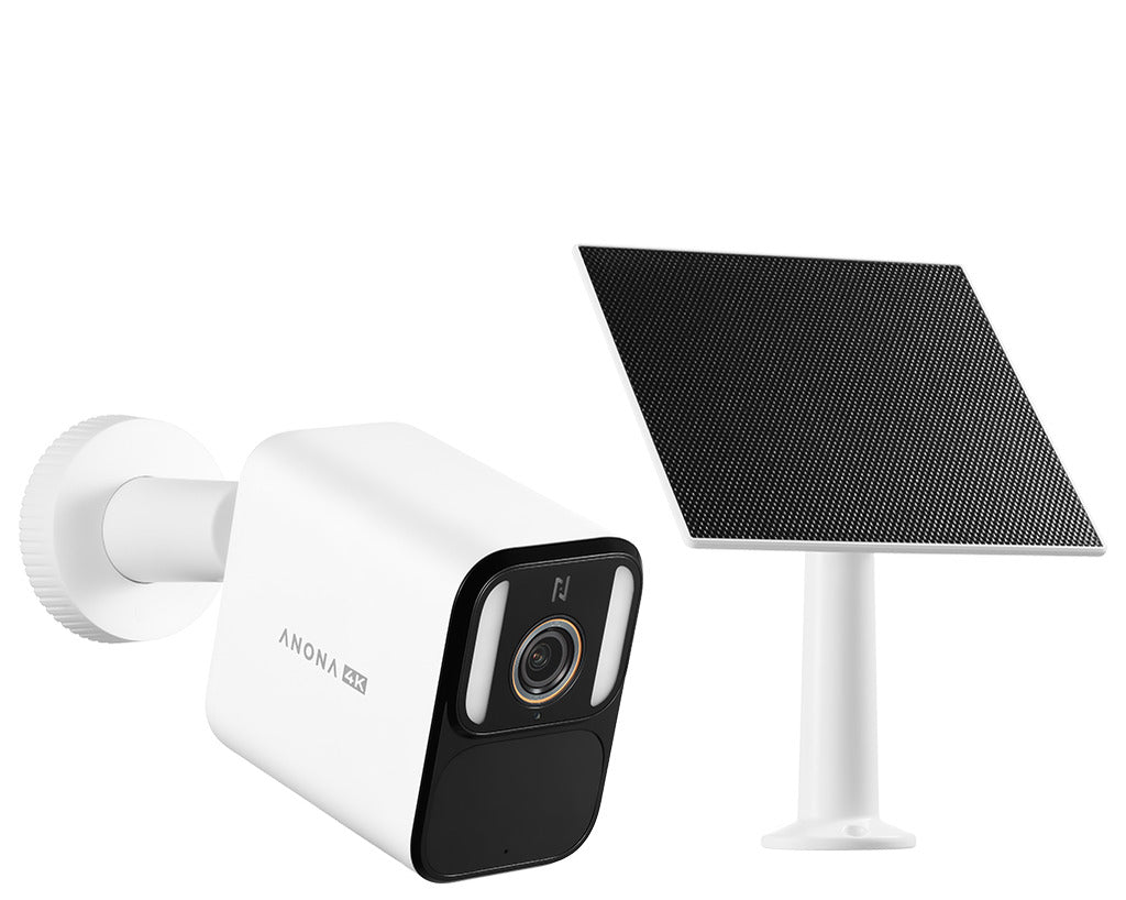 Anona Aurora 4K UHD AI Solar/Battery Powered 24/7 AOV Recording Security Camera