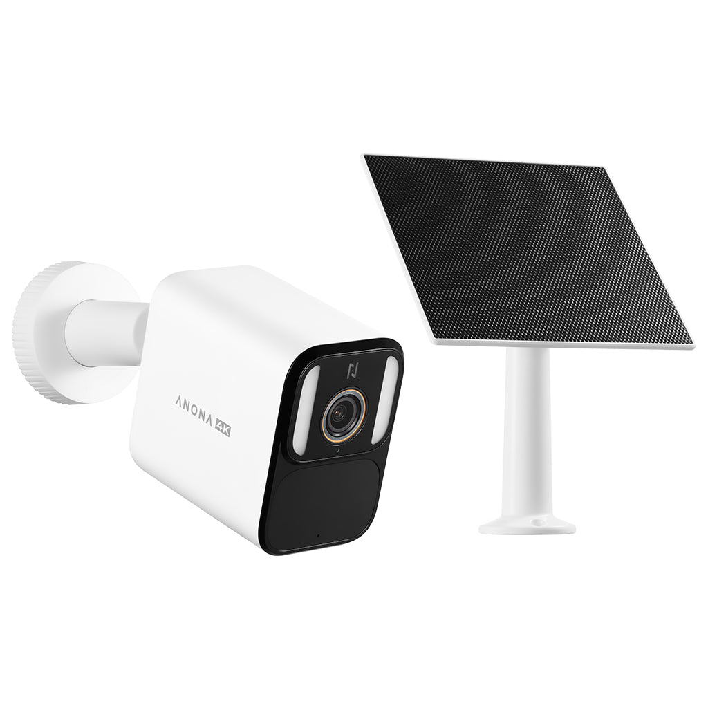 Anona Aurora 4K UHD AI Solar/Battery Powered 24/7 AOV Recording Security Camera