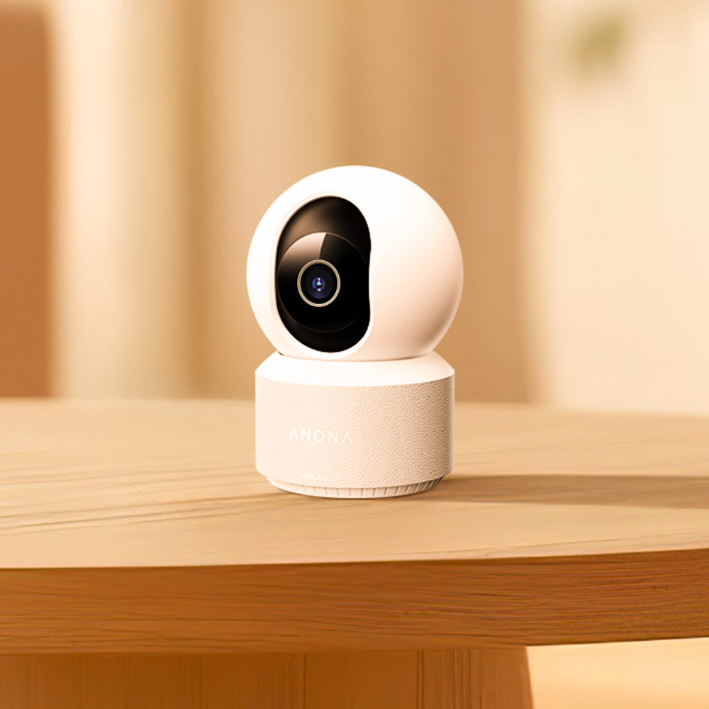 Anona Pano - 4K UHD 360° Pan Tilt Dual-Band Wi-Fi 6 Indoor AI Security Camera